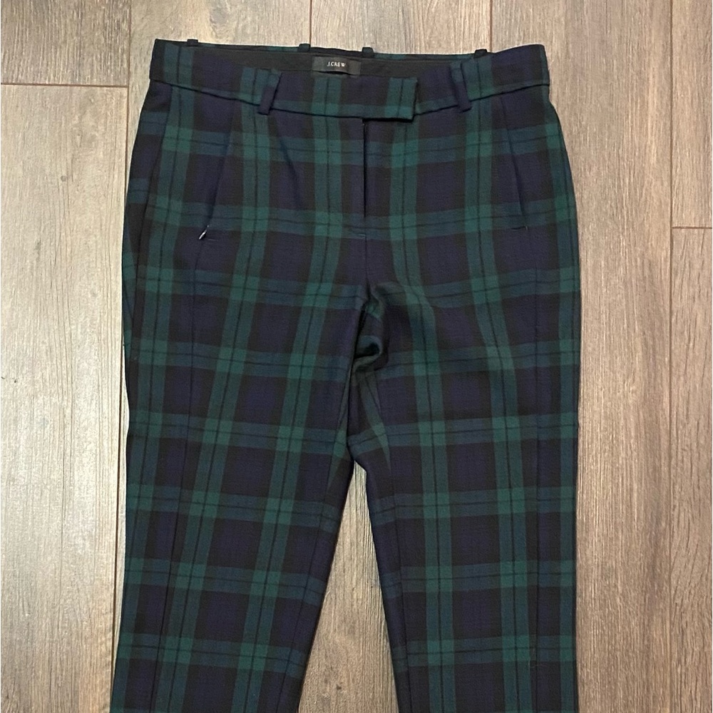 JCrew plaid Maddy Pant size 2